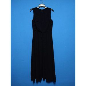 Cute Summer High low Black Top-can pair with jeans/leggings Size Medium